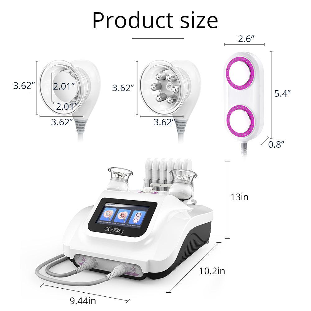 Cavitation 3.0 CaVstorm size