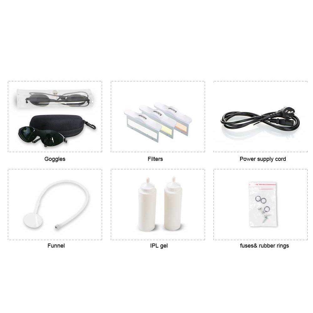 E Light Skin Rejuvenation Depilation Machine