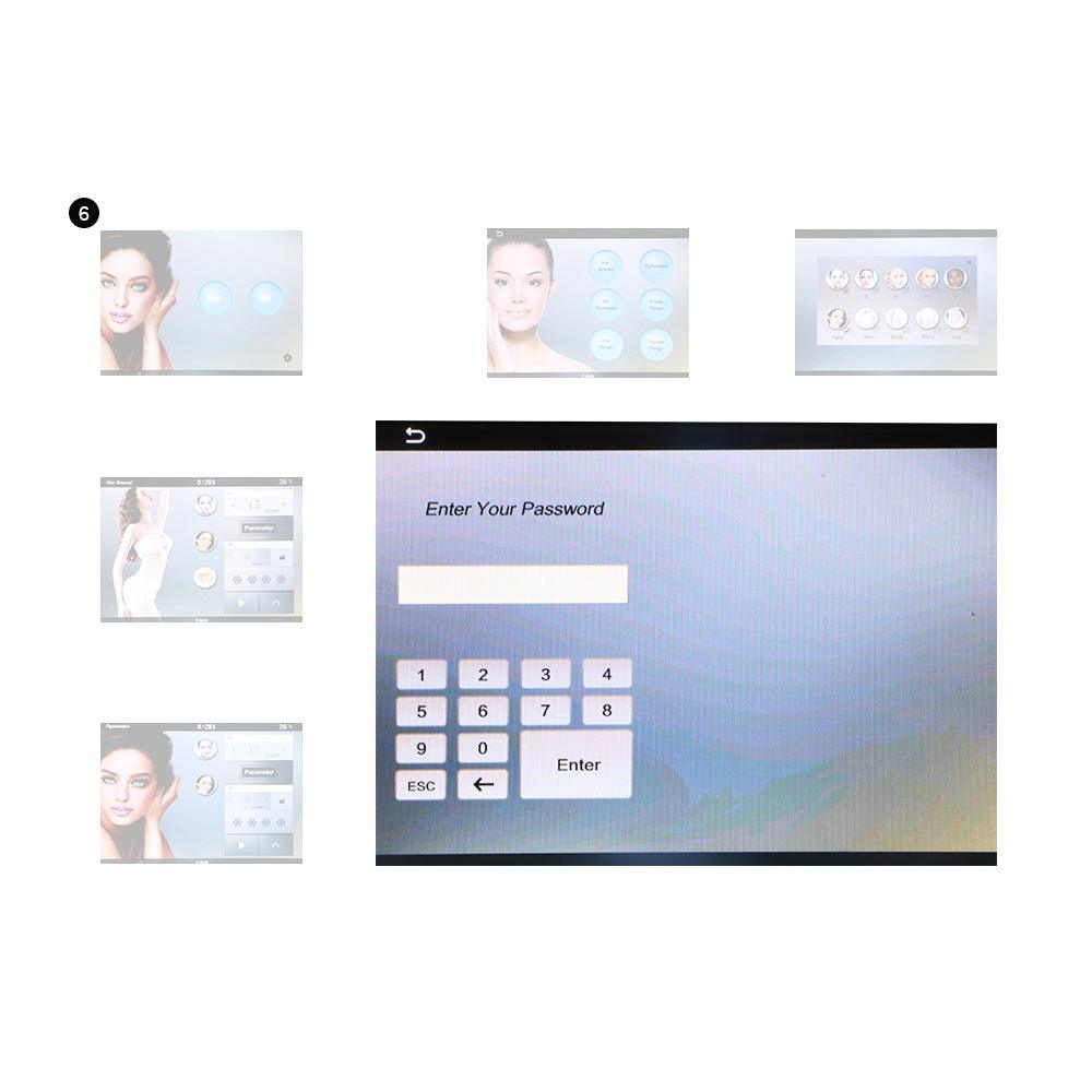 Professional SHR IPL Epilation Skin Rejuvenation Machine