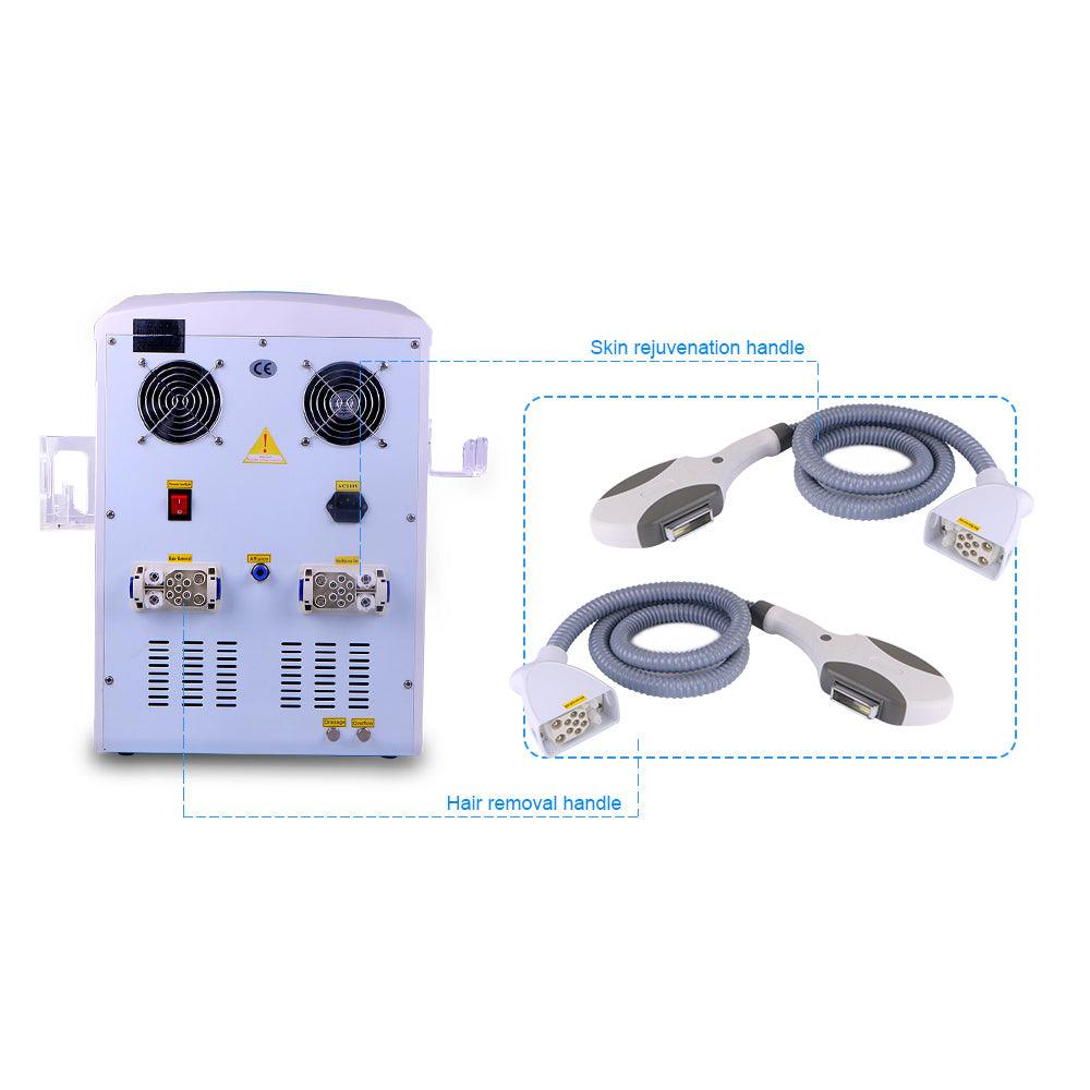 Professional SHR IPL Epilation Skin Rejuvenation Machine