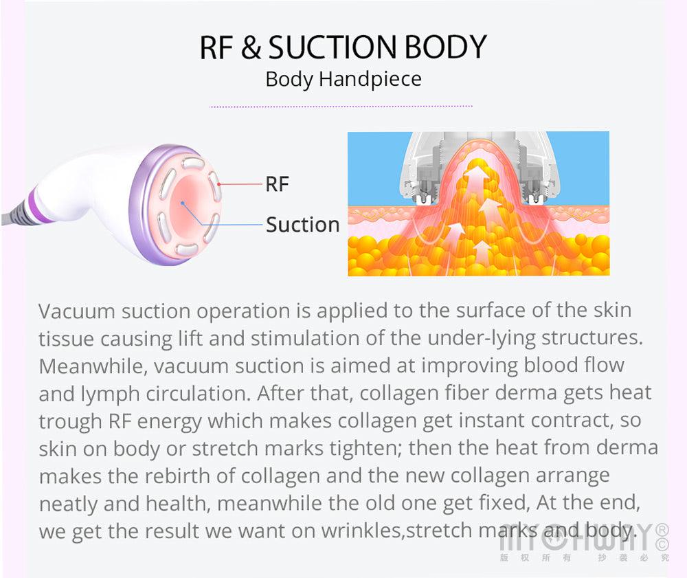 Face Lift 30 khz Cavitation Machine Handles
