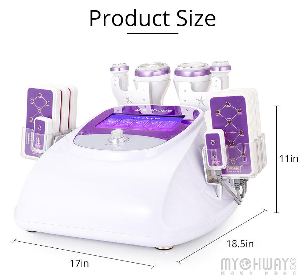 Face Lift 30 khz Cavitation Machine Size