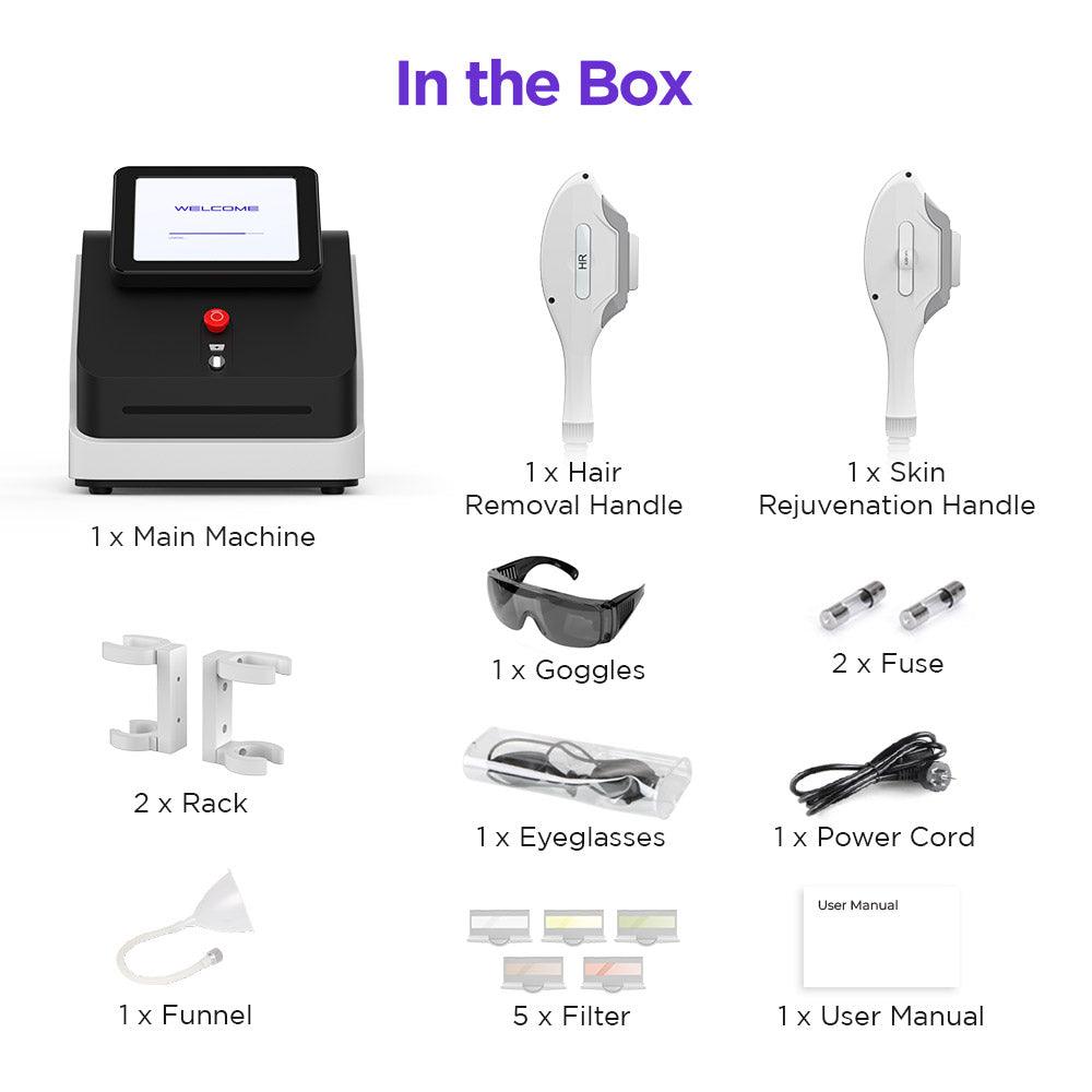 Painless LastingDesk-Type IPL Hair Removal Laser