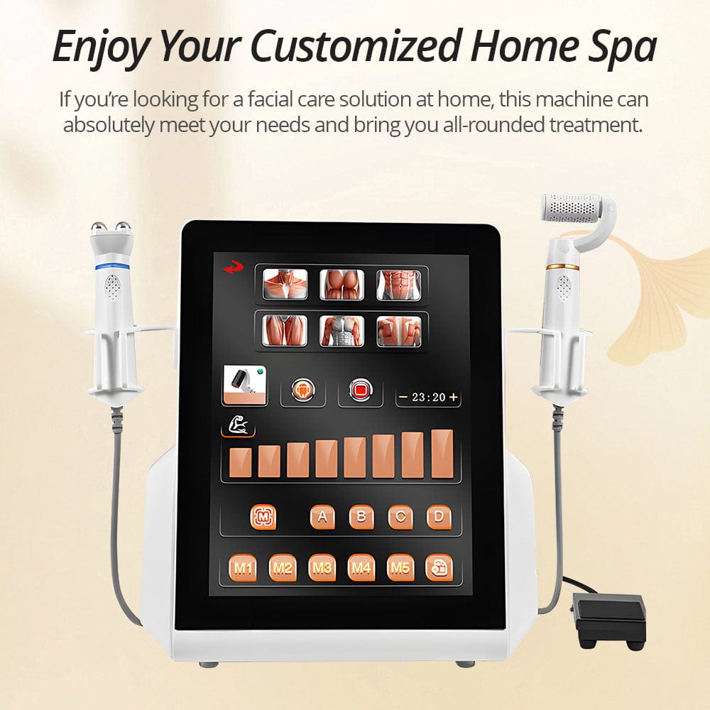 2-In-1 RF EMS Plasma Facial Beauty Machine