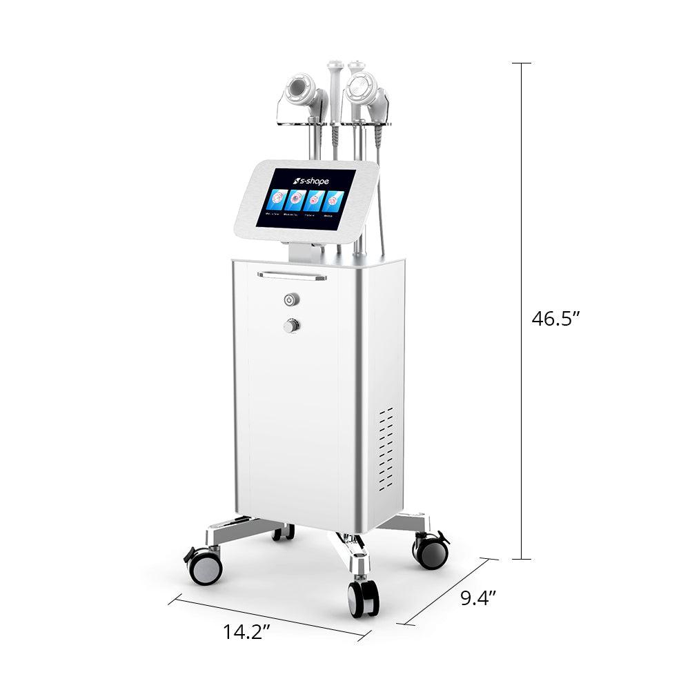 Vacuum Face Body Shape Machine size