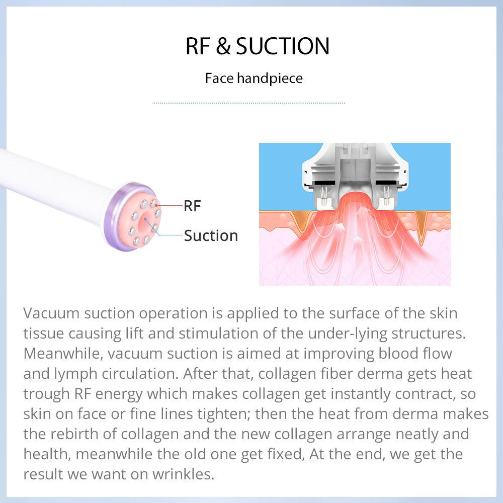 S Shape 30K Cavitation machine Handle Features