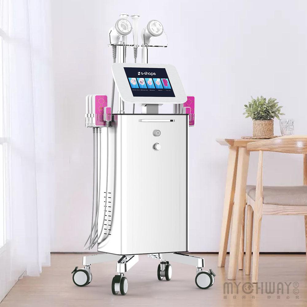 Vertical Ultrasonic S Shape Laser Lipo Machine picture
