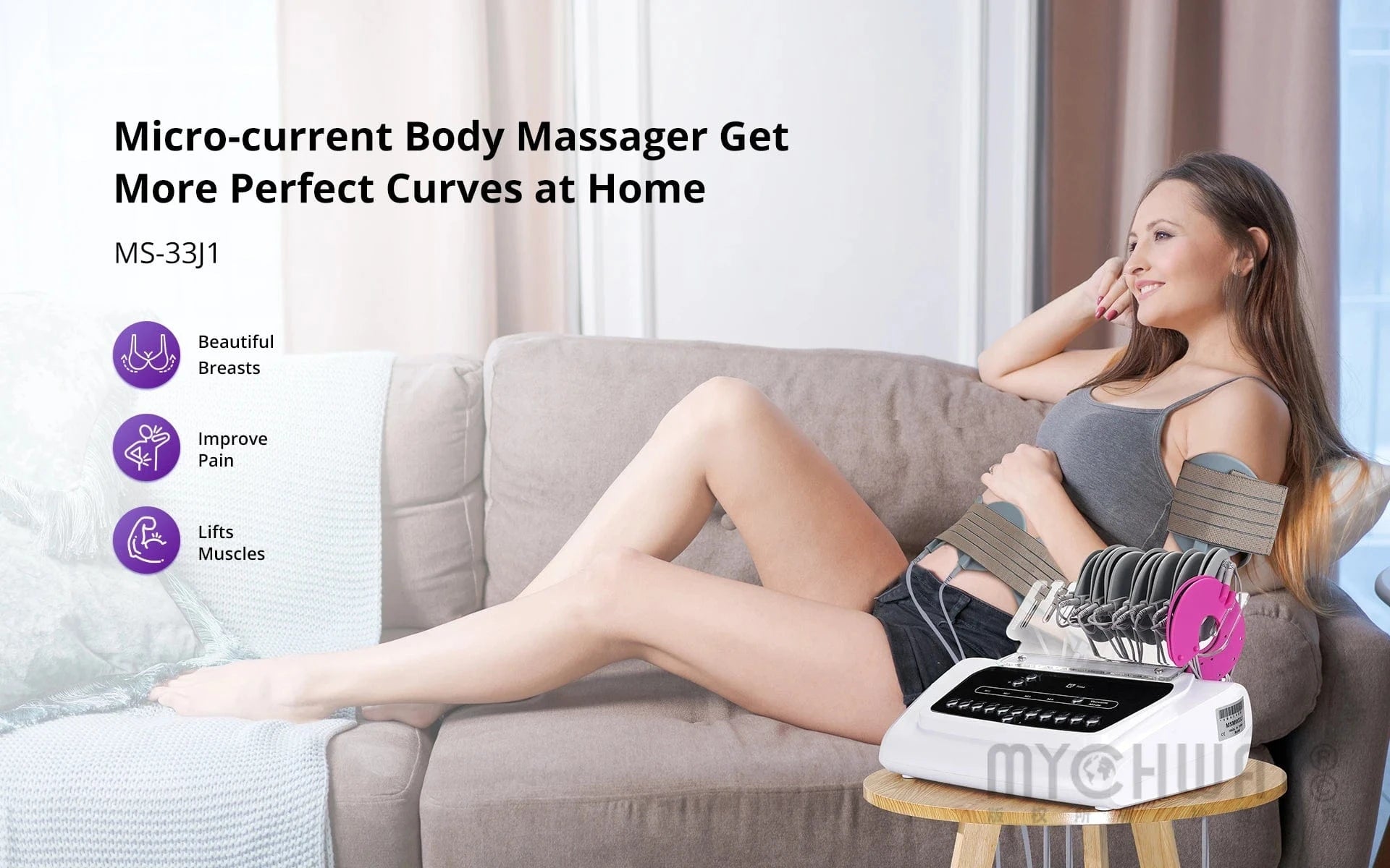 Bio Microcurrent Body Shaper - 2-in-1 Tightening & Toning Device
