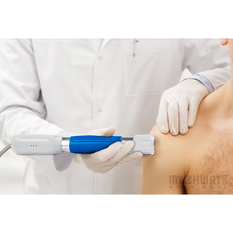 Shockwave Therapy Device - 5 Heads for Muscle Pain & Tissue Recovery