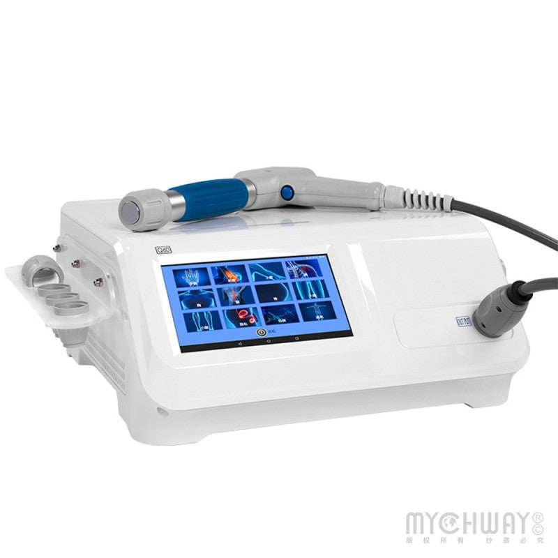 Shockwave Therapy Device - 5 Heads for Muscle Pain & Tissue Recovery