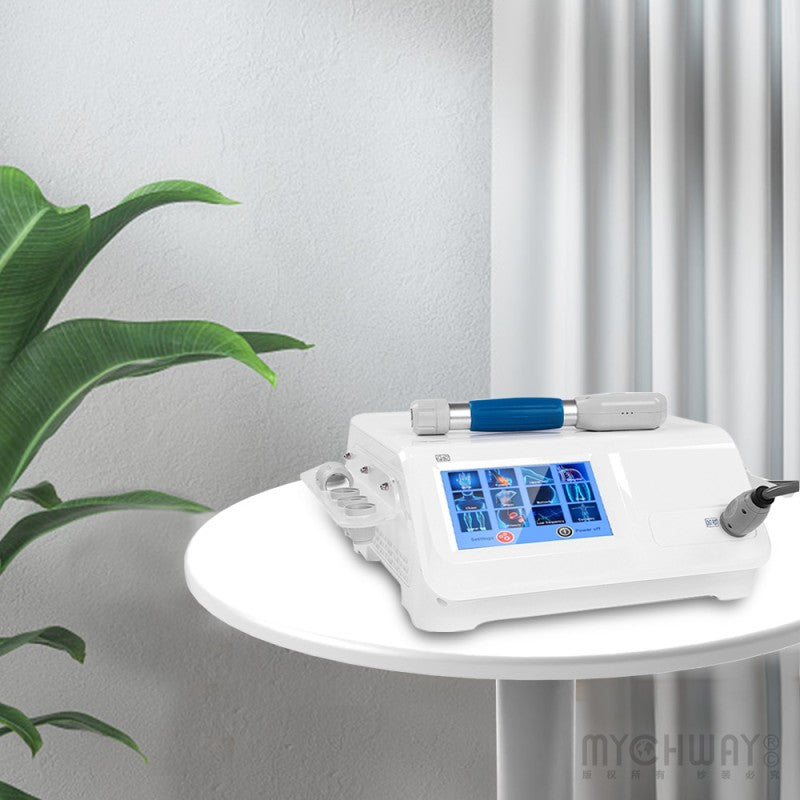 Shockwave Therapy Device - 5 Heads for Muscle Pain & Tissue Recovery