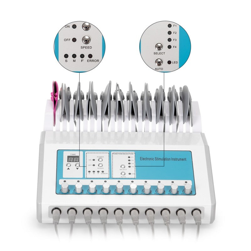 2-in-1 Muscle Stimulation with Bio Pulse-EMS & Microcurrent Body Toner