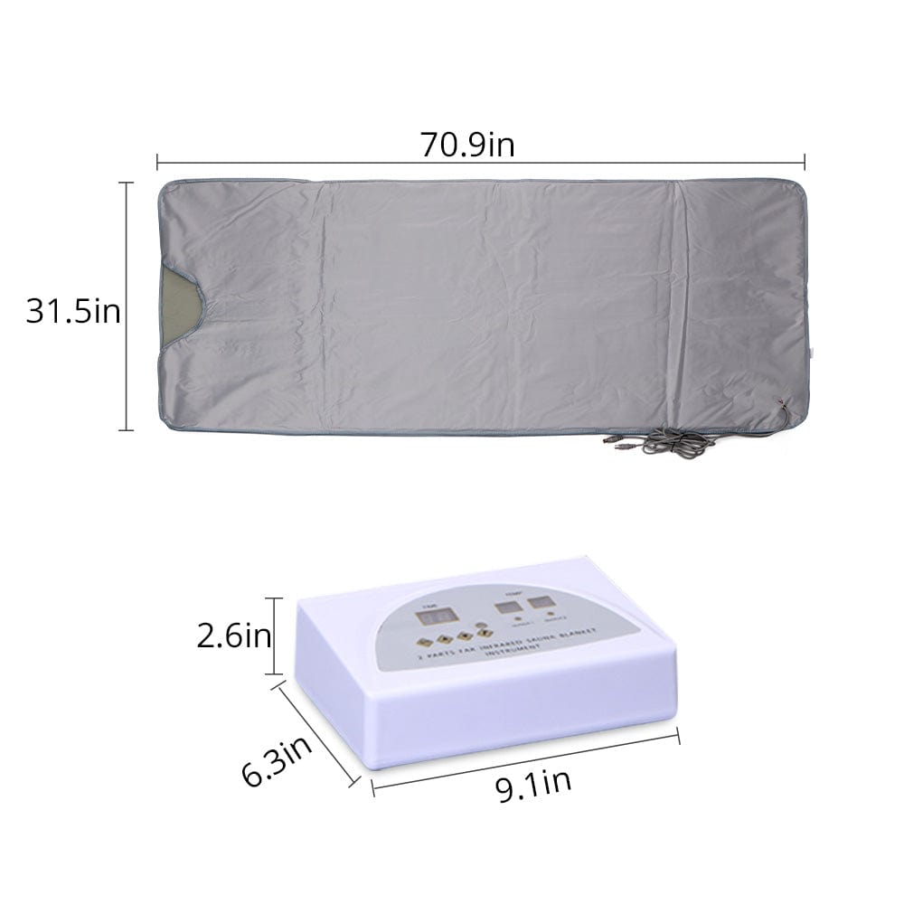 Red Light Sauna Blanket - Dual Zone for Detox & Skin Renewal
