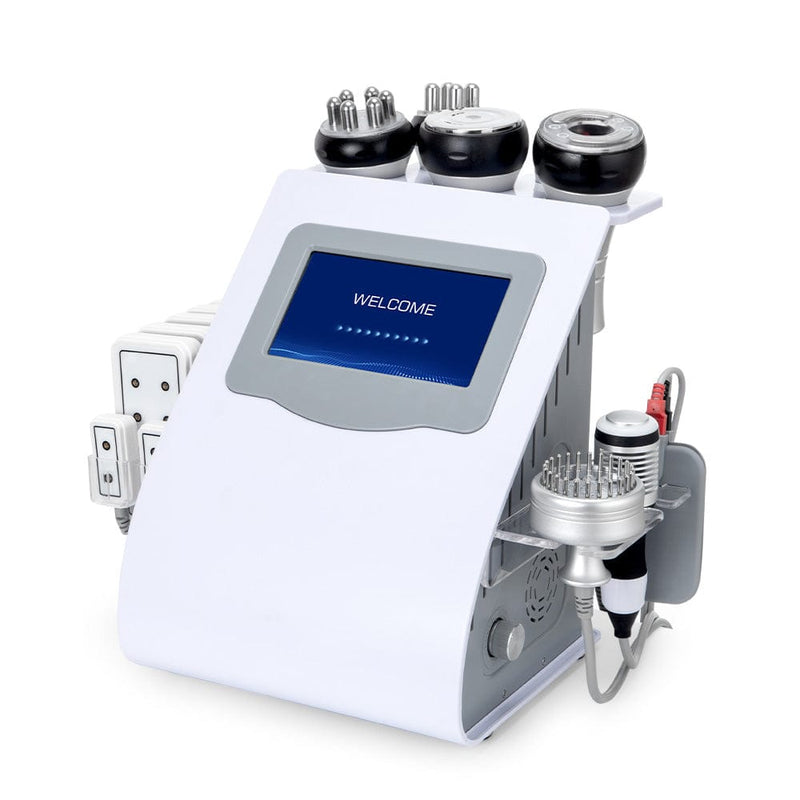 10 In 1 80k Cavitation Machine With RF Vacuum Laser Lipo Pads For Body Sculpting - myChway UK