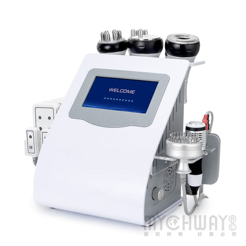 10 In 1 80k Cavitation Machine With RF Vacuum Laser Lipo Pads For Body Sculpting