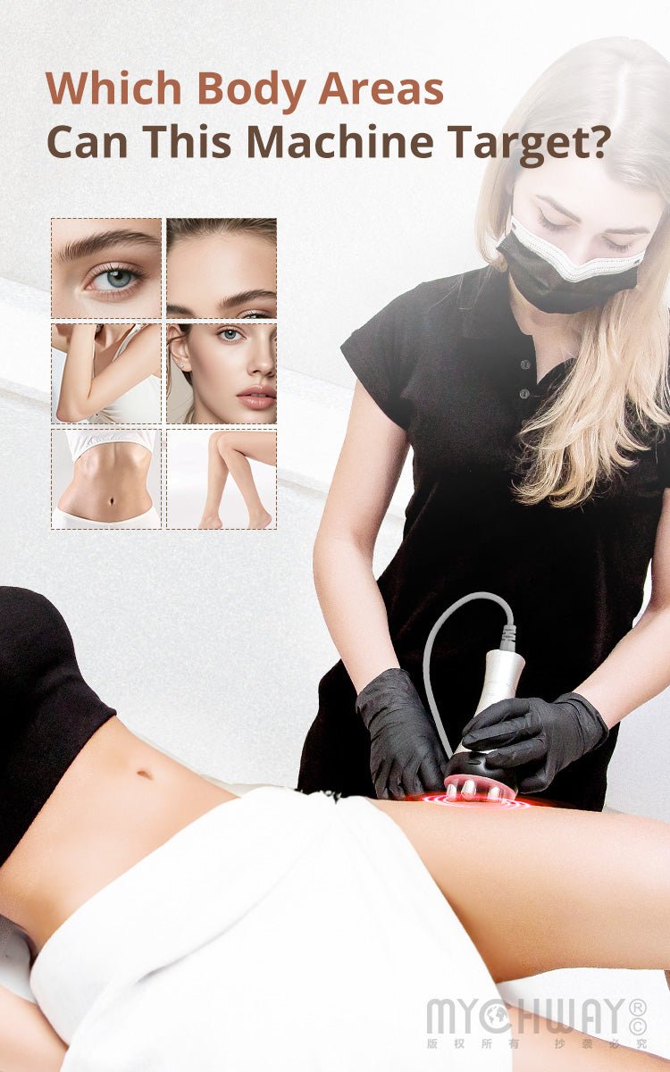 10 In 1 Ultrasonic 40K Cavitation Machine For Body Contouring & Facial Skin Care - myChway UK