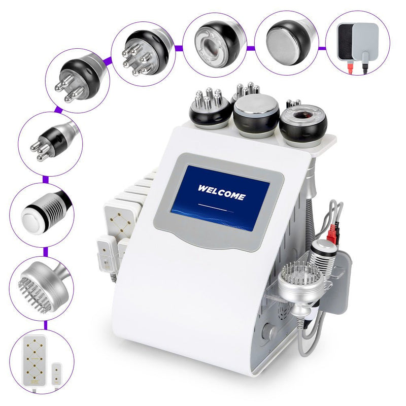 10 In 1 Ultrasonic 40K Cavitation Machine For Body Contouring & Facial Skin Care - myChway UK