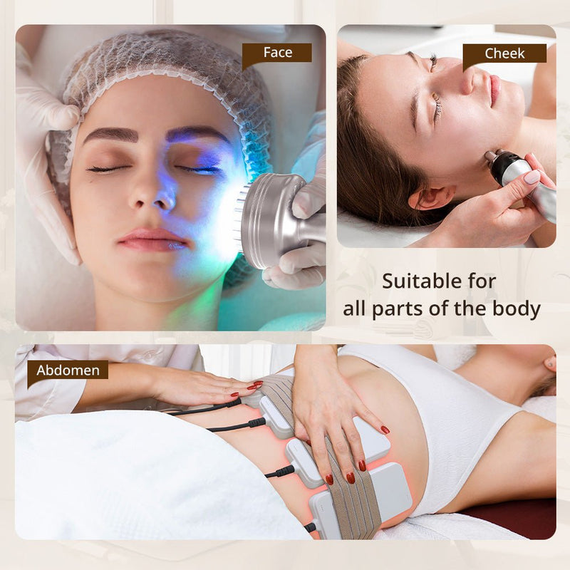 10 In 1 Ultrasonic 40K Cavitation Machine For Body Contouring & Facial Skin Care - myChway UK