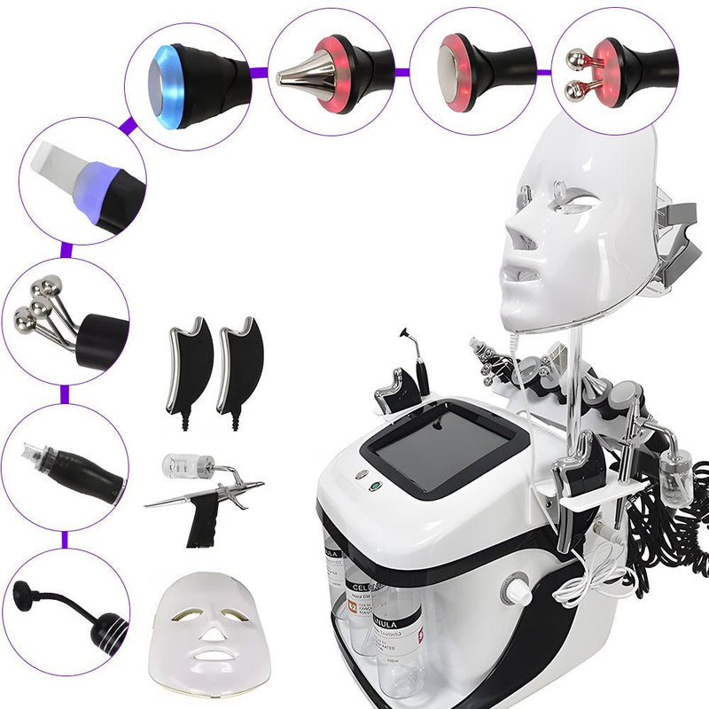 11 In 1 Hydrodermabrasion Beauty Skin System For Facial Care Skin Rejuvenation - myChway UK
