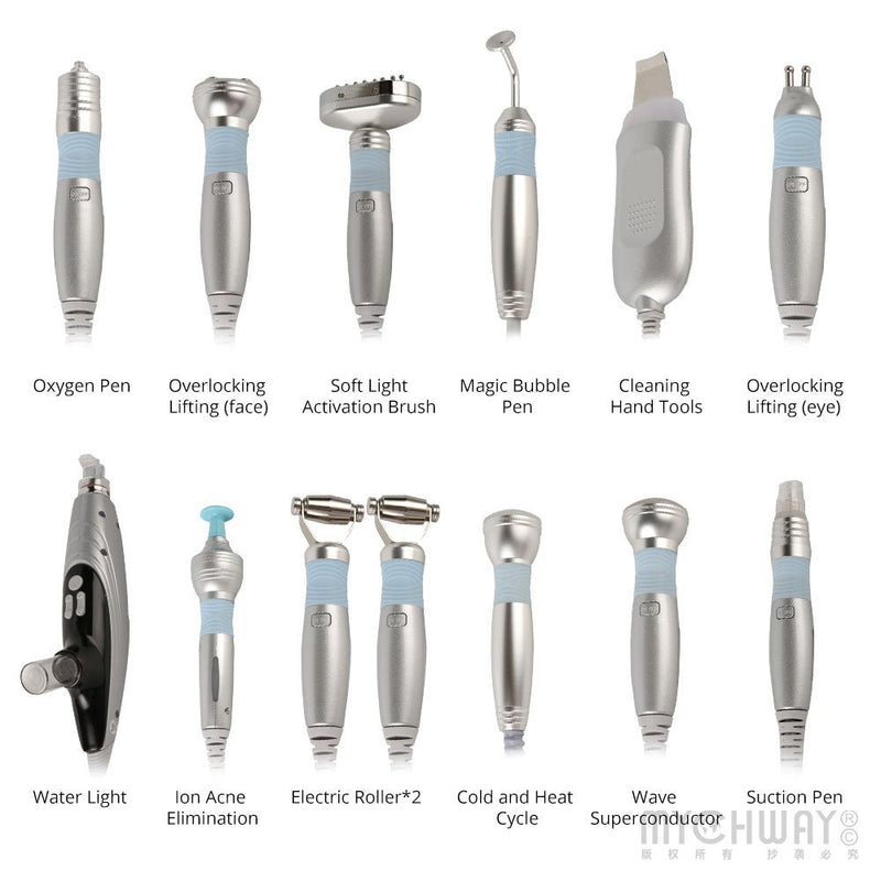 12 - in - 1 Professional Facial Treatment Beauty Machine & Scalp Care Instrument - myChway UK