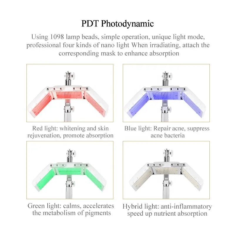 14 In 1 Hydro Dermabrasion PDT Light Therapy Beauty Machine - myChway UK