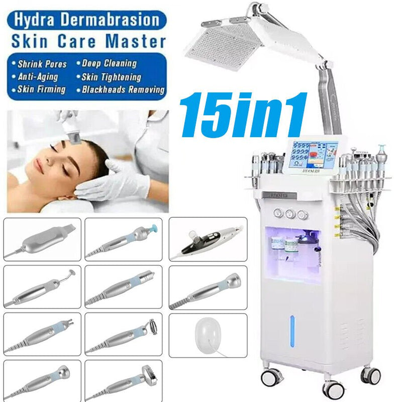 14 In 1 Hydro Dermabrasion PDT Light Therapy Beauty Machine - myChway UK