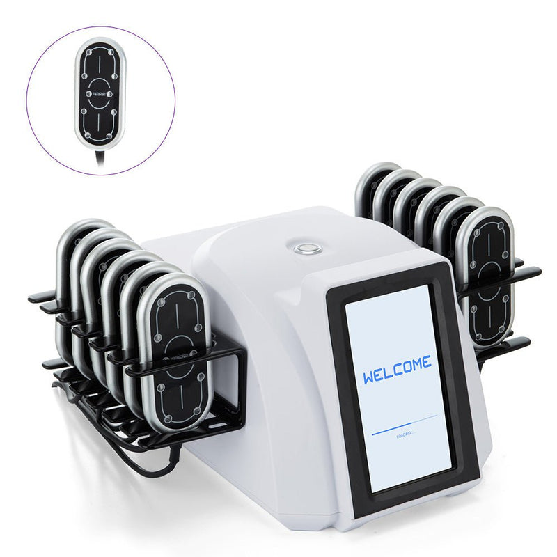 160mW 12 - Pad Laser Lipo Body Contouring System For Pro Use - myChway UK
