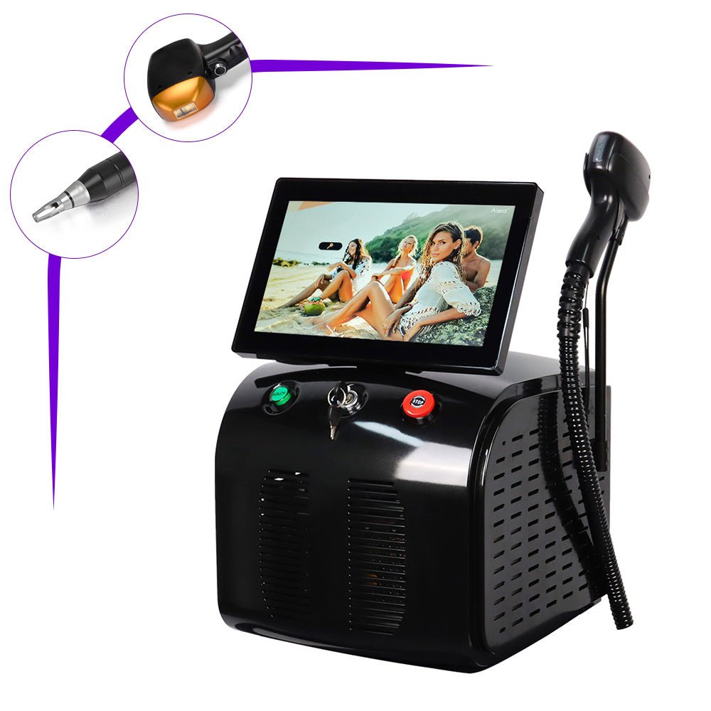 2 1 High Power Pico Laser Diode Laser Machine Tattoo Hair Spots Removal
