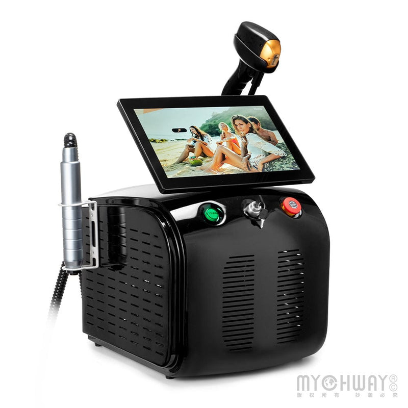 2 In 1 High - Power Pico Laser Diode Laser Machine For Tattoo Hair Spots Removal - myChway UK