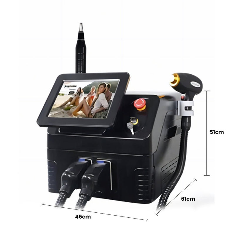 2-In-1 Picosecond 808 Diode Laser Machine For Hair Removal And Tattoo Removal - myChway UK