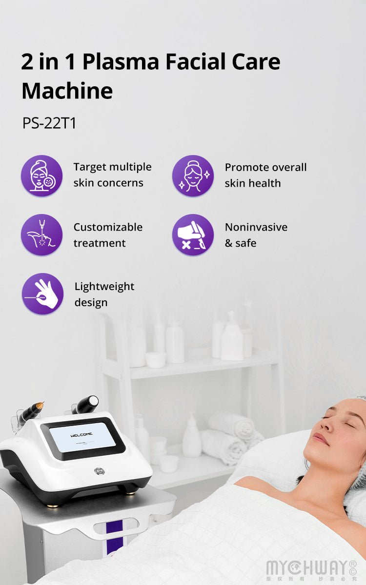 2 In 1 Plasma Facial Care Machine For Moles Acne Treatment And Skin Rejuvenation - myChway UK