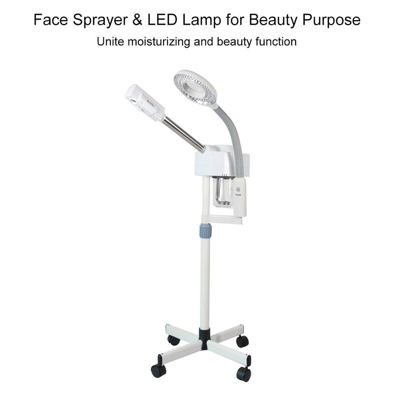 2 In 1 Pro Facial Steamer + 5x Magnifying Lamp Ozone Salon Spa Beauty Equipment - myChway UK