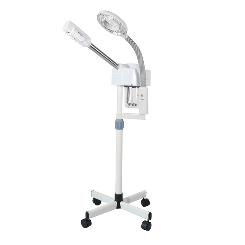 2 In 1 Pro Facial Steamer + 5x Magnifying Lamp Ozone Salon Spa Beauty Equipment - myChway UK