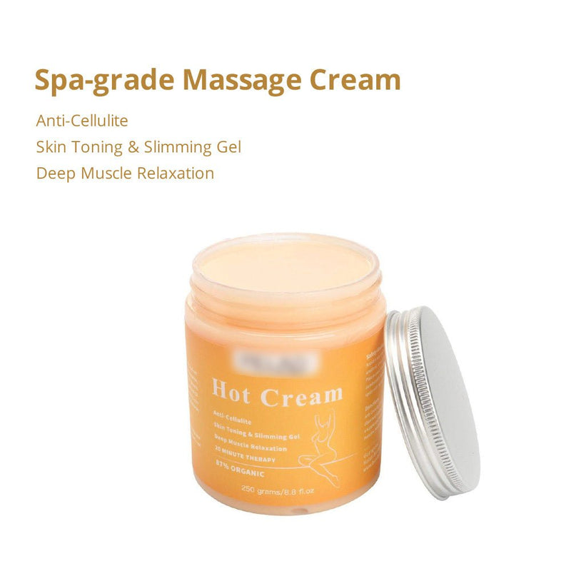 250ML Anti Cellulite Hot Cream Fat Burner Gel Slimming Cream Massage - myChway UK
