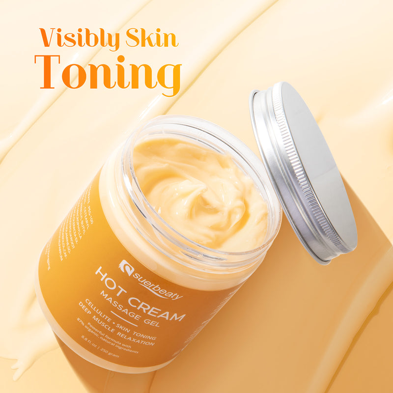250ML Anti Cellulite Hot Cream Fat Burner Gel Slimming Cream Massage