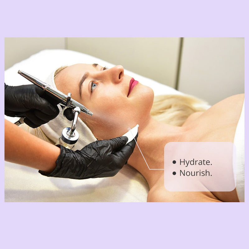 2in1 HydroDermabrasion Machine For Deep Cleansing Hydration Nourishment Pro Use - myChway UK