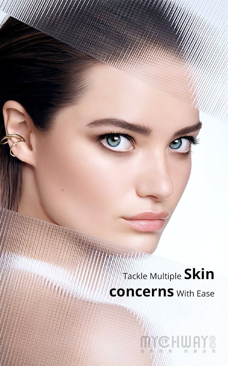 3 In 1 Diamond Microdermabrasion Machine For Exfoliation, Cleansing, Hydration - myChway UK