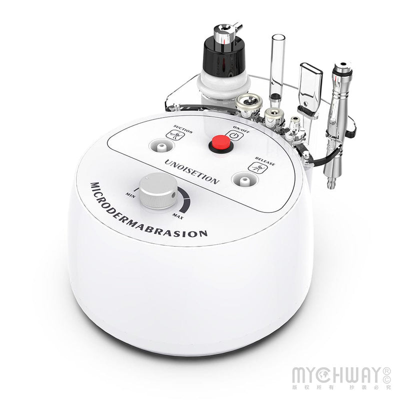 3 In 1 Diamond Microdermabrasion Machine For Exfoliation, Cleansing, Hydration - myChway UK