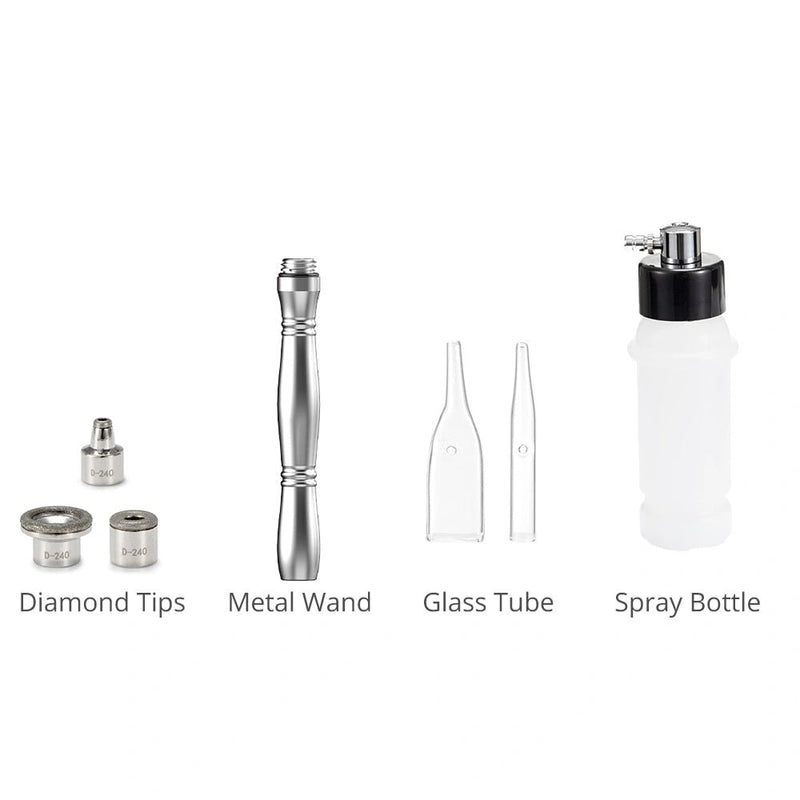 3 In 1 Diamond Microdermabrasion Machine For Exfoliation, Cleansing, Hydration - myChway UK