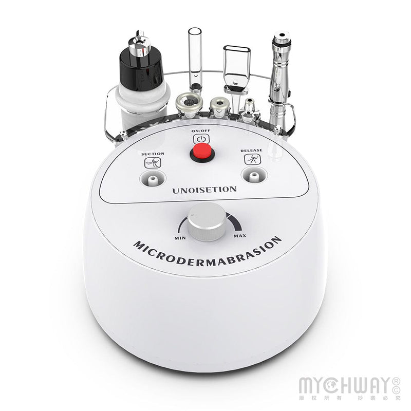 3 In 1 Diamond Microdermabrasion Machine For Exfoliation, Cleansing, Hydration - myChway UK