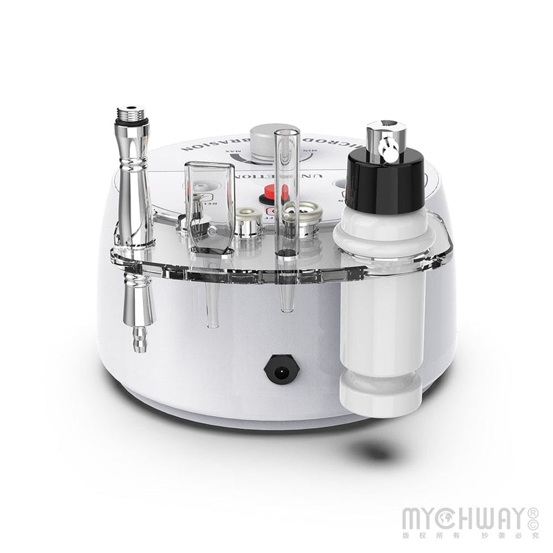 3 In 1 Diamond Microdermabrasion Machine For Exfoliation, Cleansing, Hydration - myChway UK