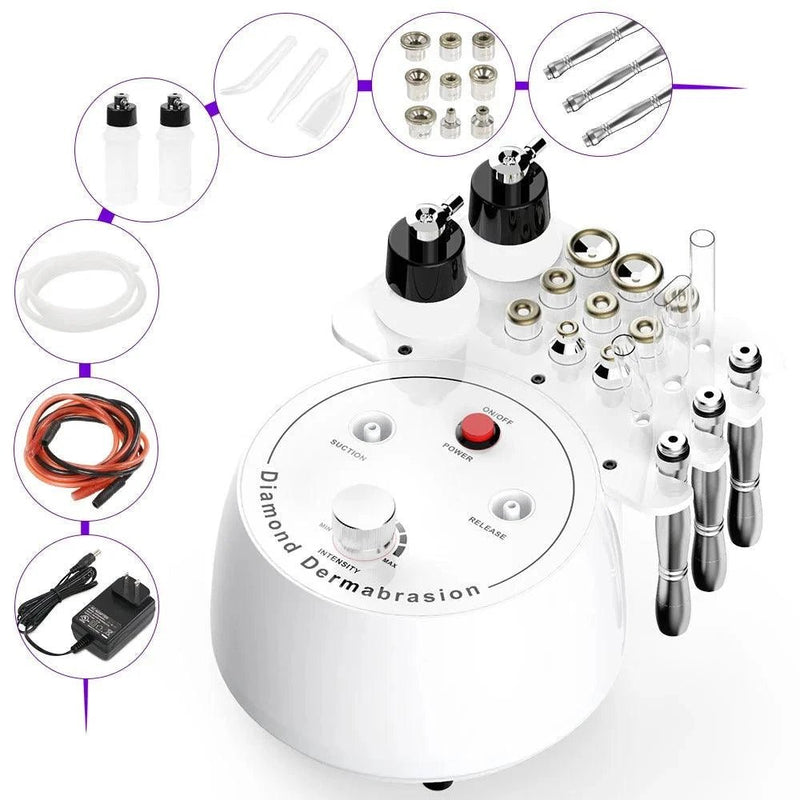 3 In 1 Diamond Microdermabrasion Skincare Machine - myChway UK