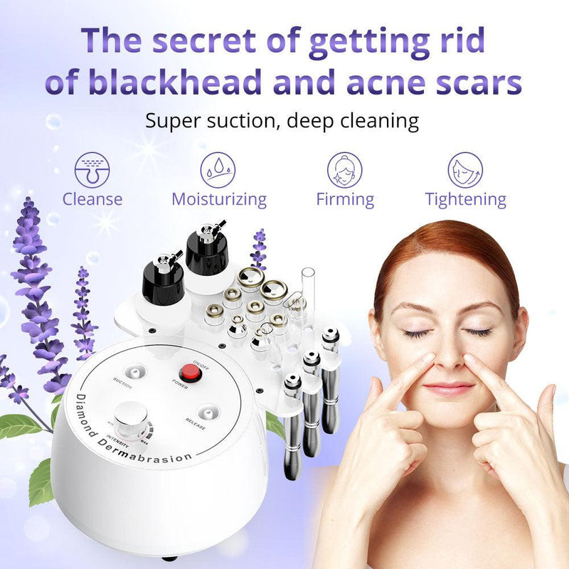 3 In 1 Diamond Microdermabrasion Skincare Machine - myChway UK