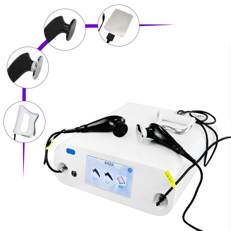 3 In 1 TECAR Therapy Machine With 448k CET RET Probes For Physiotherapy - myChway UK
