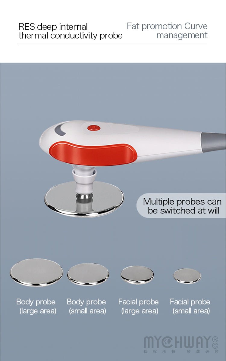 3 In 1 Tecar Therapy Machine With CET RET Massage Gun For Body & Face Management - myChway UK