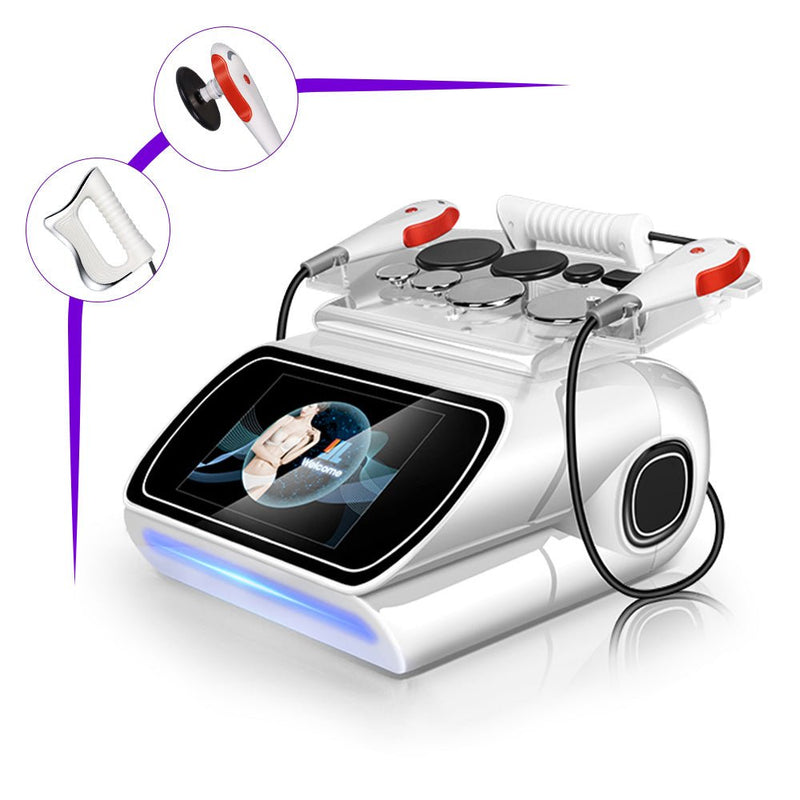 3 In 1 Tecar Therapy Machine With CET RET Massage Gun For Body & Face Management - myChway UK