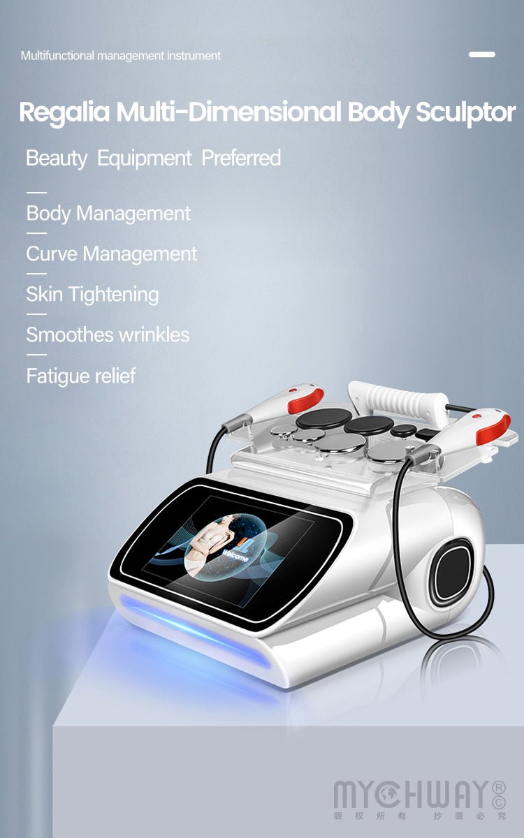 3 In 1 Tecar Therapy Machine With CET RET Massage Gun For Body & Face Management - myChway UK