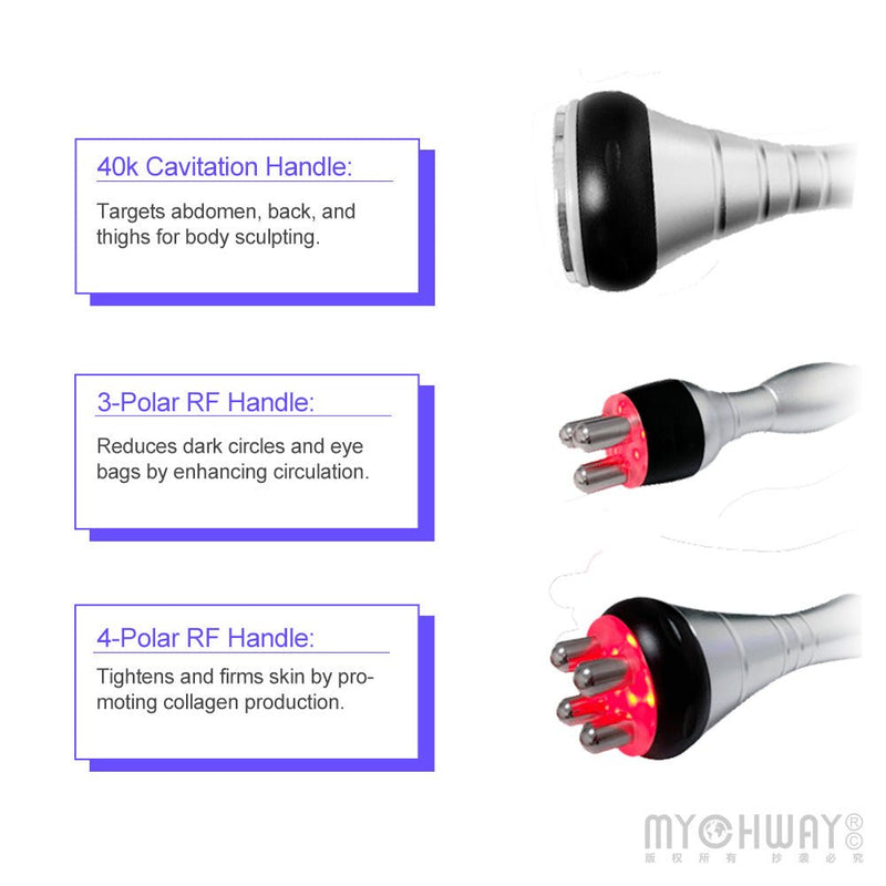 3 In 1 Ultrasonic Cavitation Machine For Body Contouring Skin Tightening Lifting - myChway UK