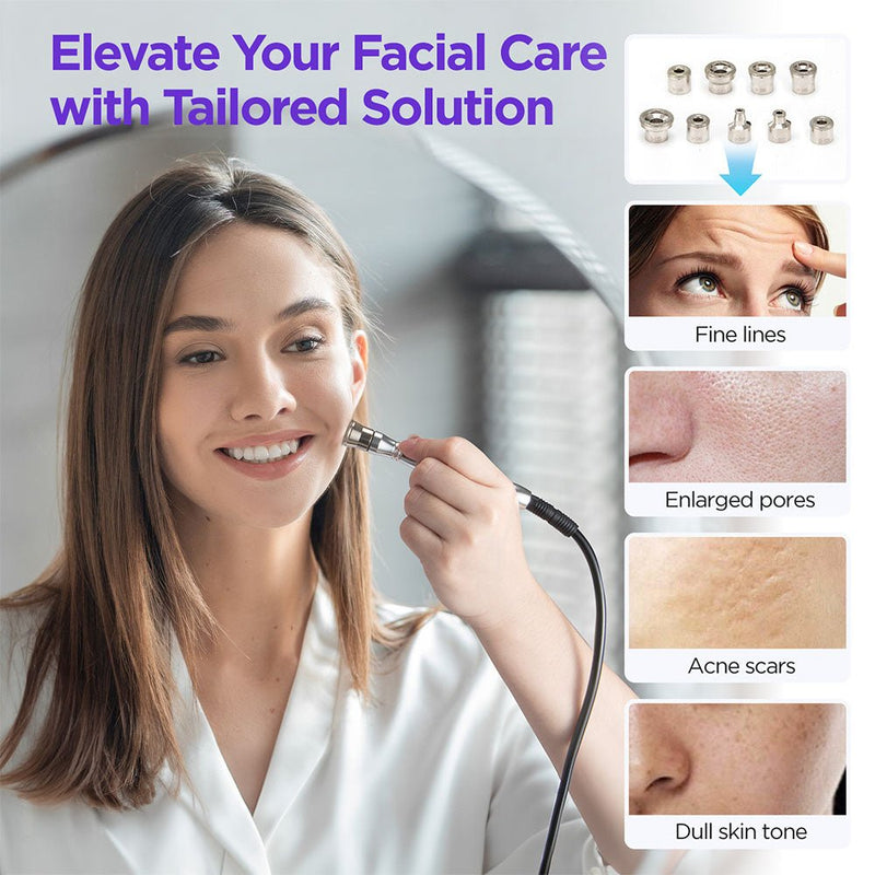 3 In 1 Vacuum Therapy Machine Microdermabrasion Spray Gun For Body Shape Facials - myChway UK