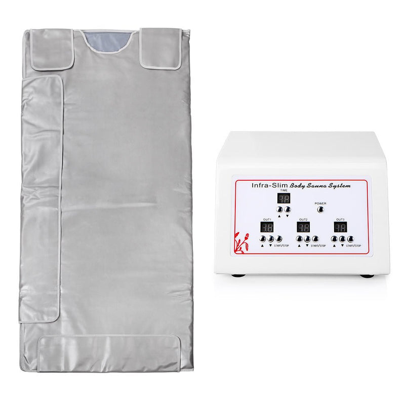 3 Zones Infrared Sauna Blanket Body Shape Detox Machine - myChway UK